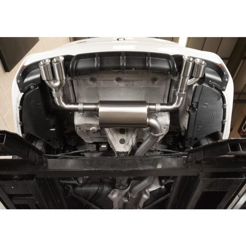 Silencieux "Style M3" Cobra pour BMW 330d Berline F30 & Touring F31 (12-18)