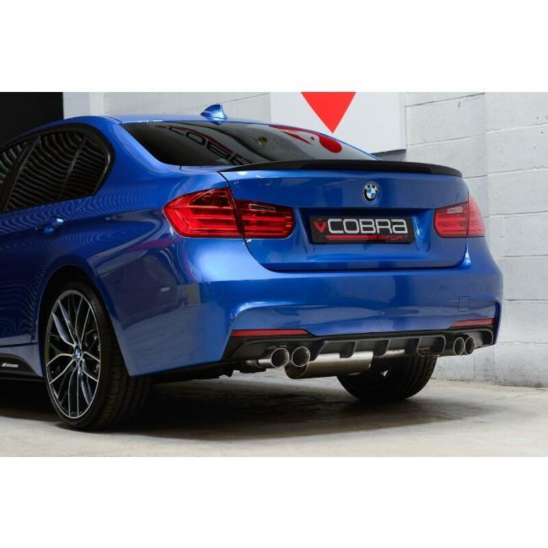 Silencieux "Style M3" Cobra pour BMW 320d & 325d Berline F30 & Touring F31 LCI (15-18)