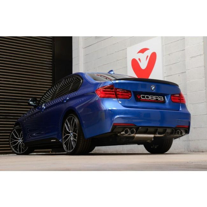 Silencieux "Style M3" Cobra pour BMW 320d & 325d Berline F30 & Touring F31 LCI (15-18)