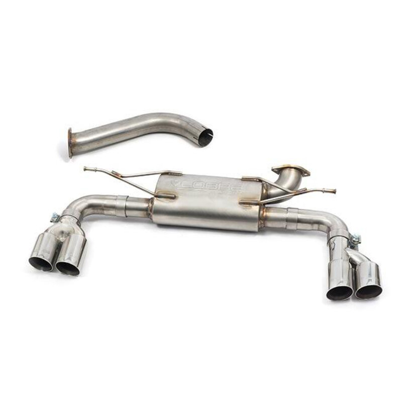 Silencieux "Style M3" Cobra pour BMW 320d & 325d Berline F30 & Touring F31 LCI (15-18)