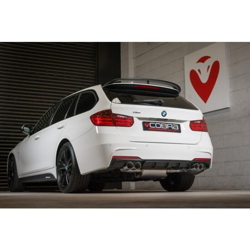 Silencieux "Style M3" Cobra pour BMW 320d & 325d Berline F30 & Touring F31 LCI (15-18)