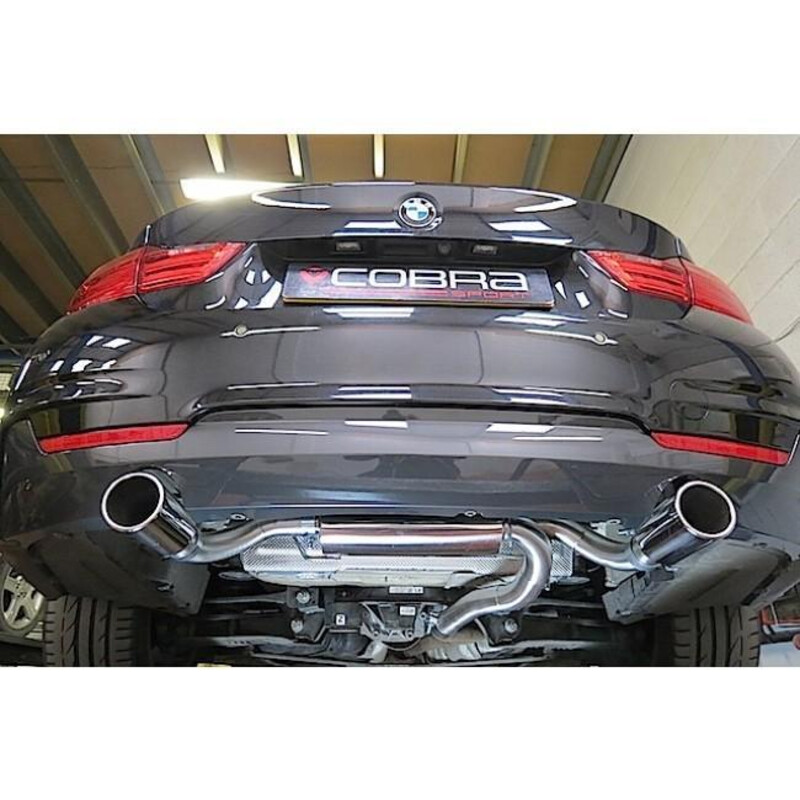 Silencieux "Style 340i" Cobra pour BMW 320d Berline F30 & Touring F31 (12-18)