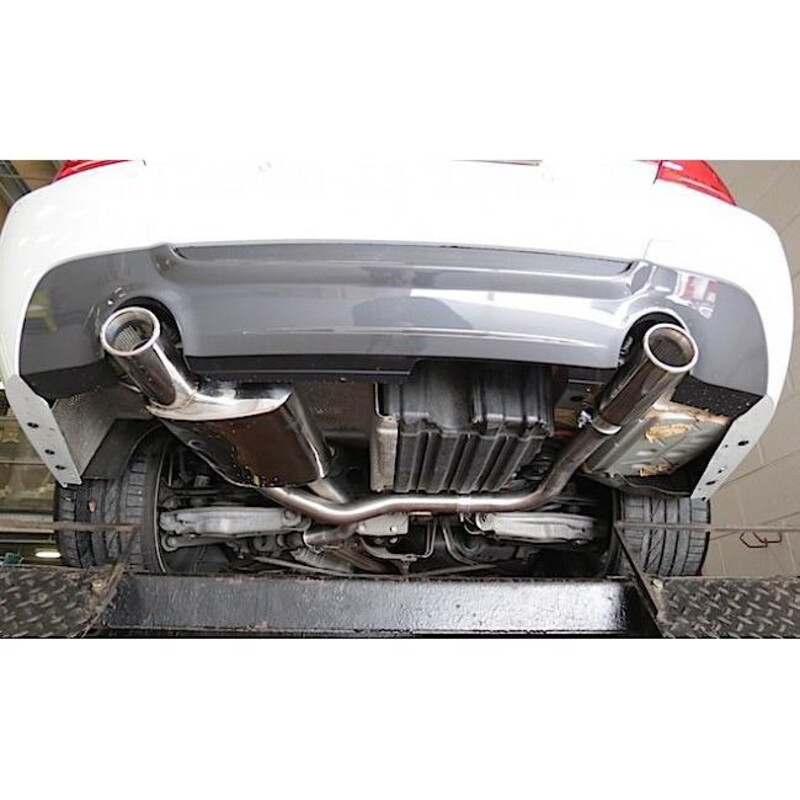 Silencieux Cobra pour BMW 318d & 320d Berline E90 - Double Sortie (05-13)
