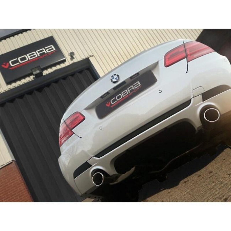 Silencieux Cobra pour BMW 318d & 320d, Break E91 & Coupé E92 - Double Sortie (05-13)