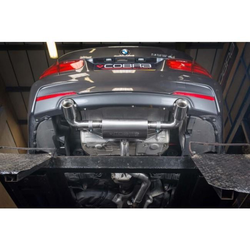 Silencieux "Style 340i" Cobra pour BMW 335d Berline F30 (12-18)
