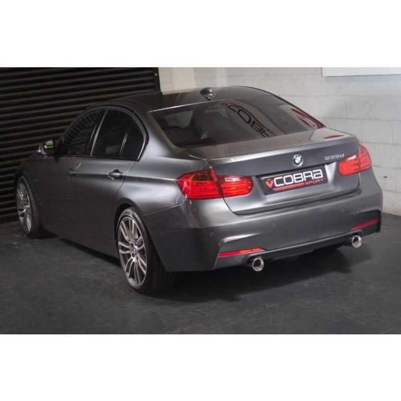 Silencieux "Style 340i" Cobra pour BMW 335d Berline F30 (12-18)