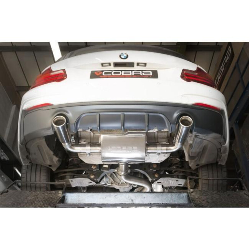 Ligne d'Echappement "Catback" Cobra pour BMW M240i F22 (2014+)