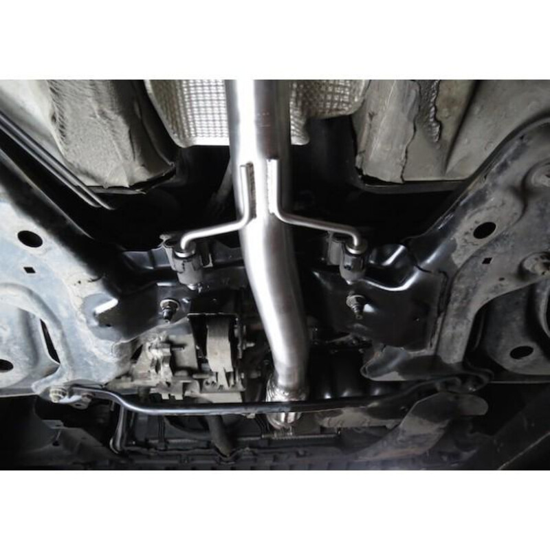 Ligne d'Echappement "Catback" Cobra pour Citroen DS3 1.6L THP