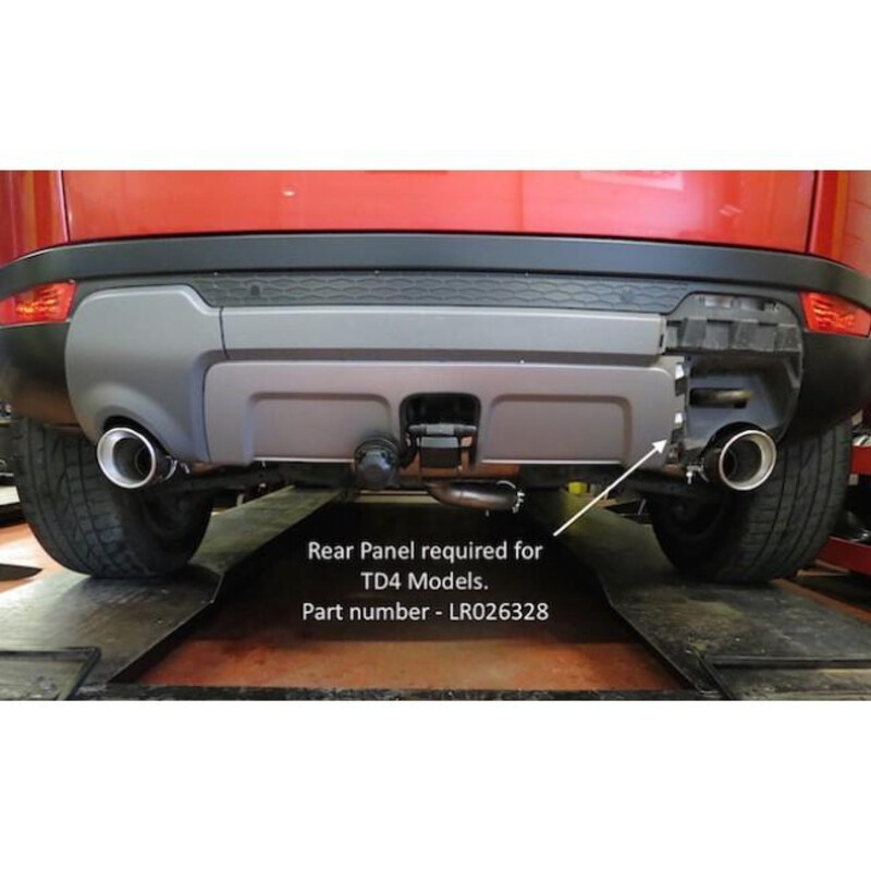 Silencieux Cobra pour Range Rover Evoque SD4 / TD4 (11-18)