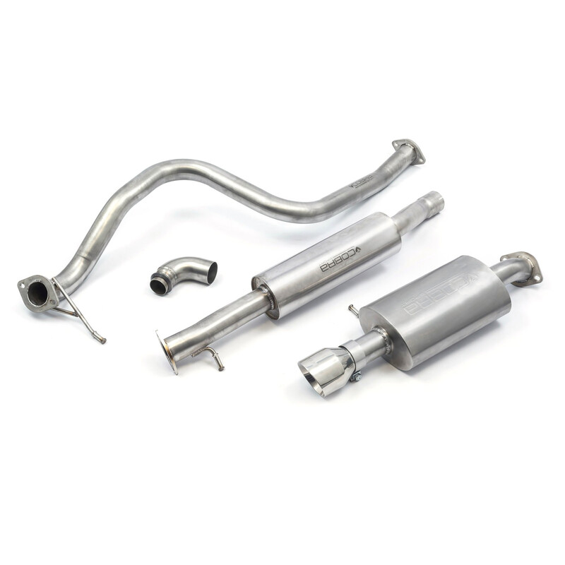 Ligne d'Echappement "Catback" Cobra pour Ford Fiesta 1.0L Ecoboost ST-Line MK8