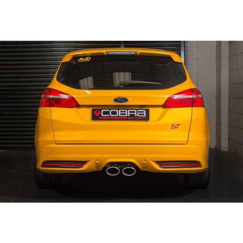 Ligne d'Echappement "Venom Box Delete" Cobra pour Ford Focus ST MK3 Break