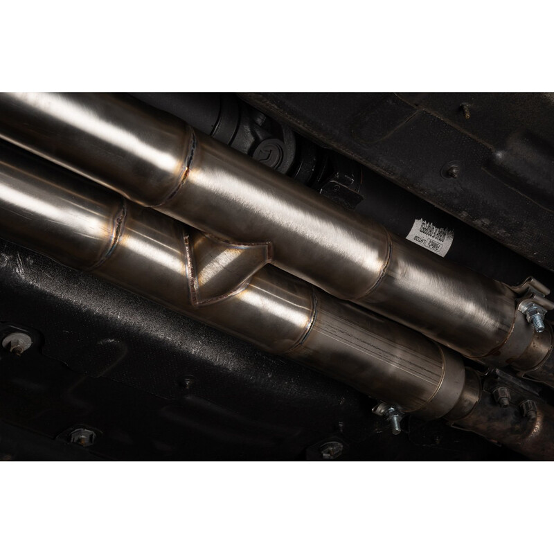 Ligne d'Echappement "Catback" Cobra pour Ford Mustang - Avec Valve (Ø3")