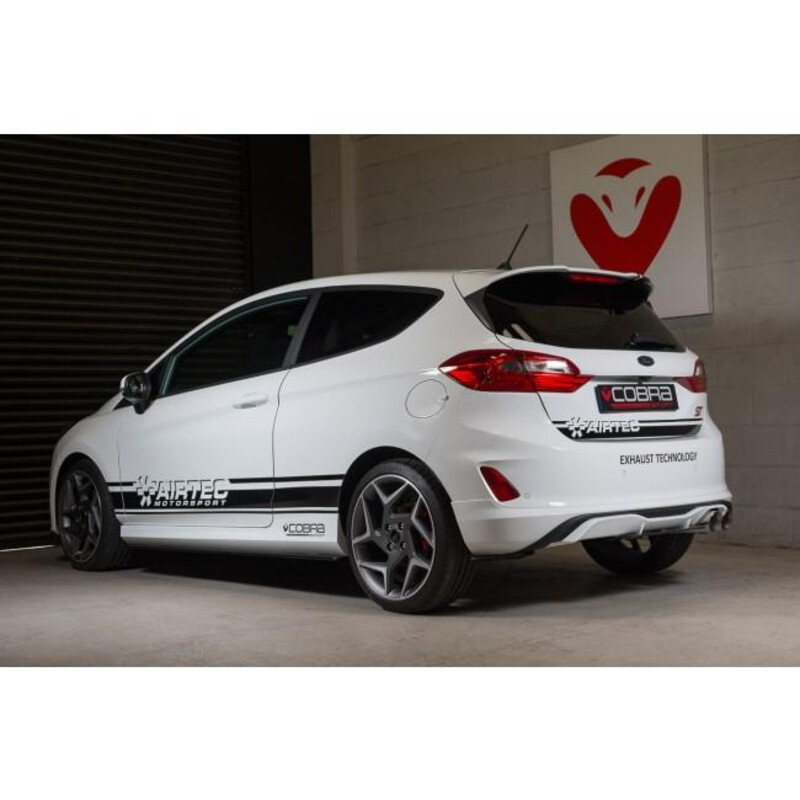Ligne d'Echappement "Catback" Cobra pour Ford Fiesta ST MK8 - Avec Valve