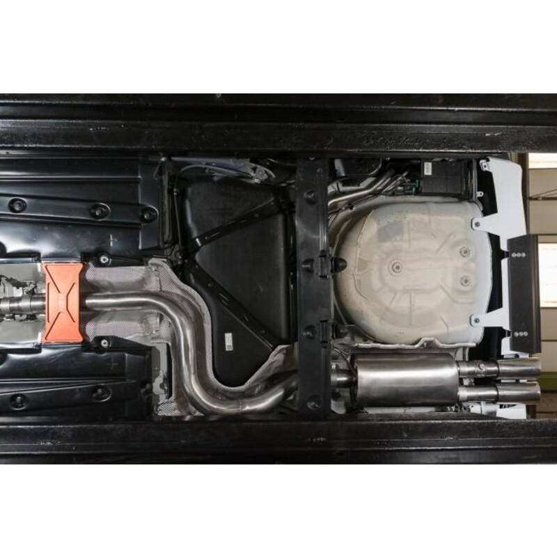 Ligne d'Echappement "Catback" Cobra pour Ford Fiesta ST MK8 - Avec Valve