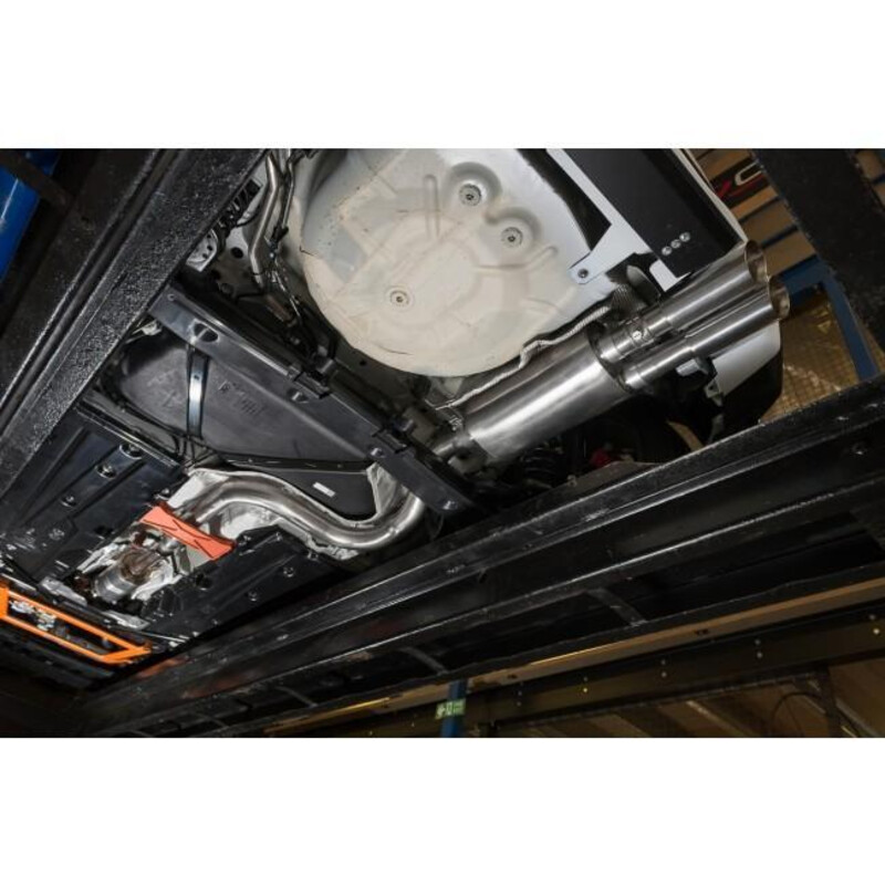 Ligne d'Echappement "Catback" Cobra pour Ford Fiesta ST MK8 - Avec Valve