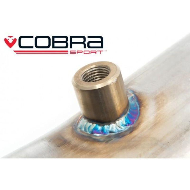 Ligne d'Echappement "Catback" Cobra pour Ford Fiesta ST MK8 - Avec Valve