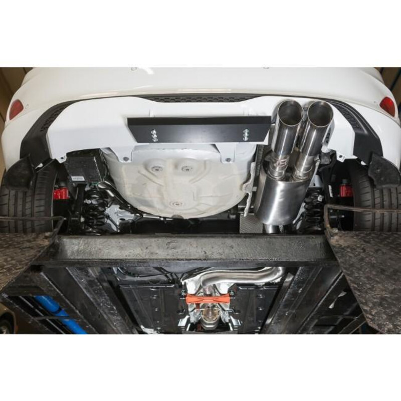 Ligne d'Echappement "Catback" Cobra pour Ford Fiesta ST MK8 - Avec Valve