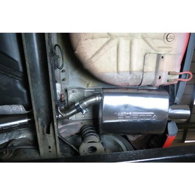 Ligne d'Echappement "Catback" Cobra pour Ford Fiesta ST150 MK6