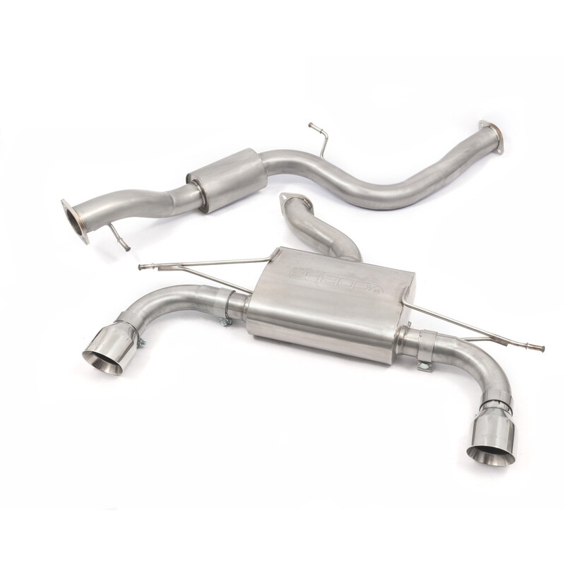 Ligne d'Echappement "Catback" Cobra pour Ford Focus ST225 MK2