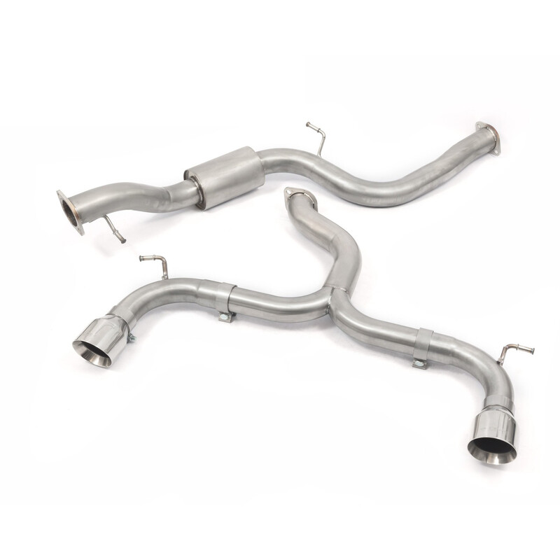 Ligne d'Echappement "Venom Box Delete" Cobra pour Ford Focus ST225 MK2