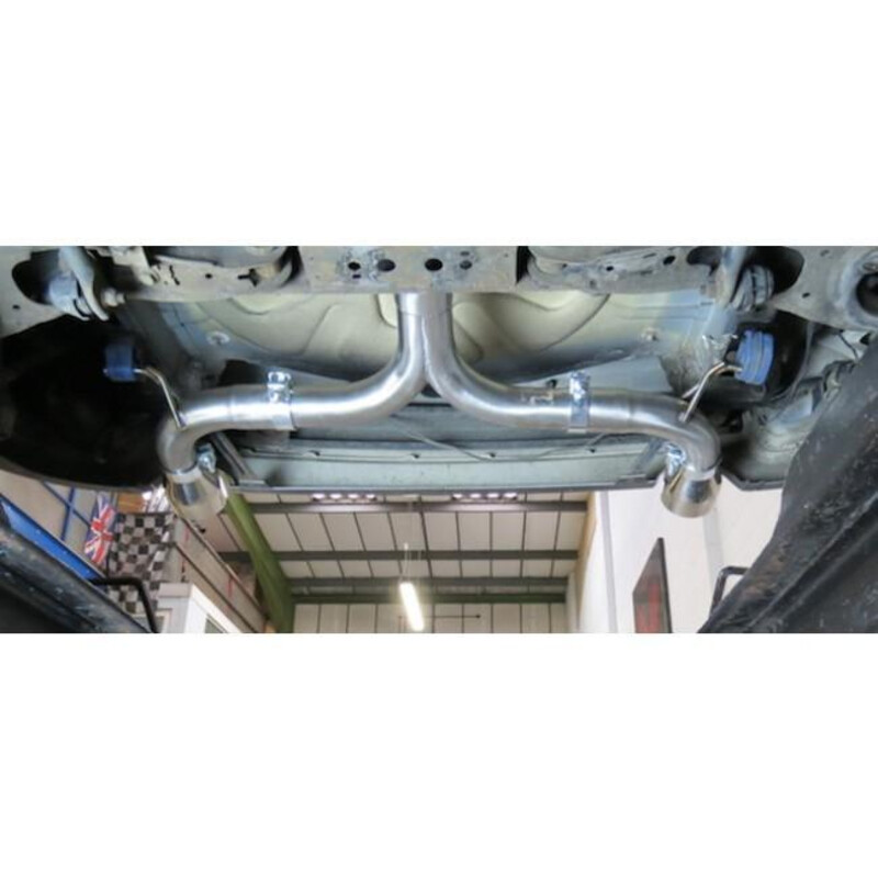Ligne d'Echappement "Venom Box Delete" Cobra pour Ford Focus ST225 MK2