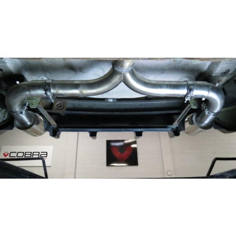 Ligne d'Echappement "Venom Box Delete" Cobra pour Ford Focus RS MK2