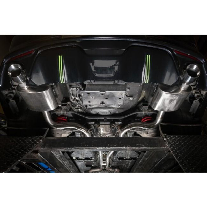 Ligne d'Echappement "Catback" Cobra pour Ford Mustang GT V8 5.0L (2015-18)