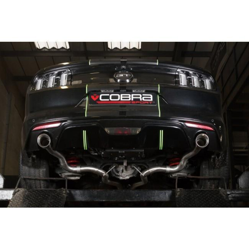 Ligne d'Echappement "Venom Box Delete" Cobra pour Ford Mustang GT V8 5.0L (2015-18)