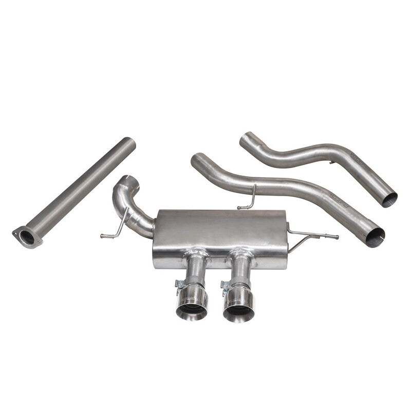 Ligne d'Echappement "Catback" Cobra pour Ford Focus ST250 MK3