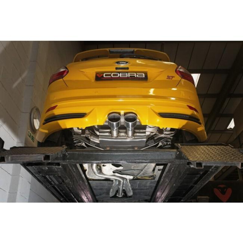 Ligne d'Echappement "Catback" Cobra pour Ford Focus ST250 MK3