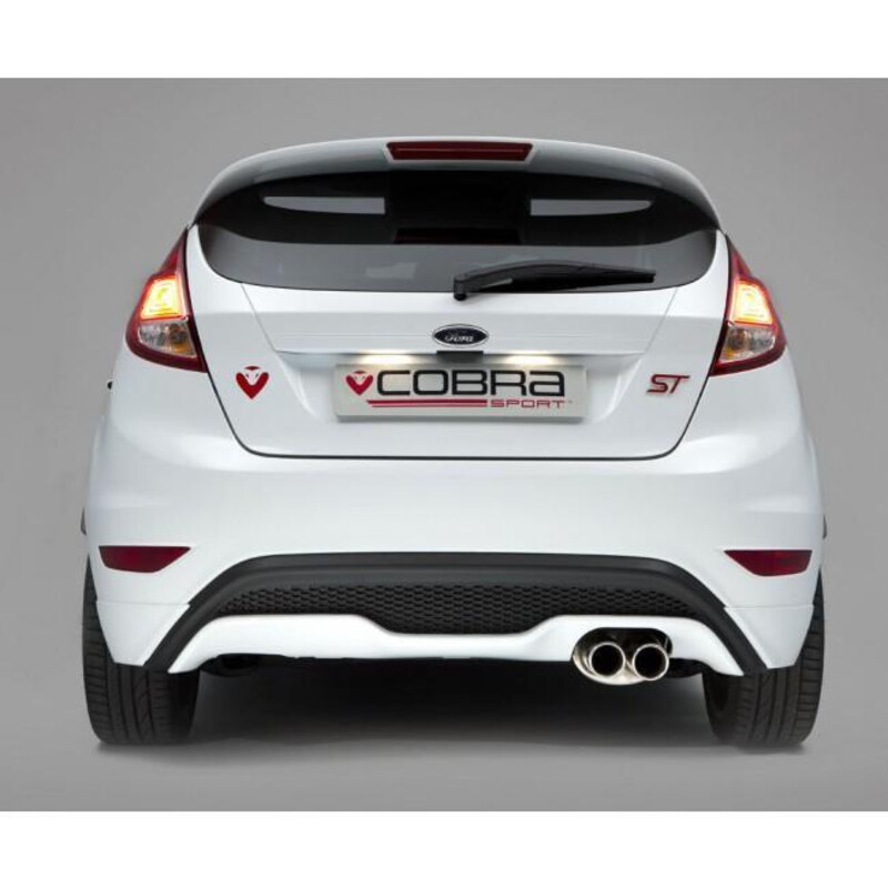 Ligne d'Echappement "Catback" Cobra pour Ford Fiesta ST180 & 200 MK7 (Ø2.5")
