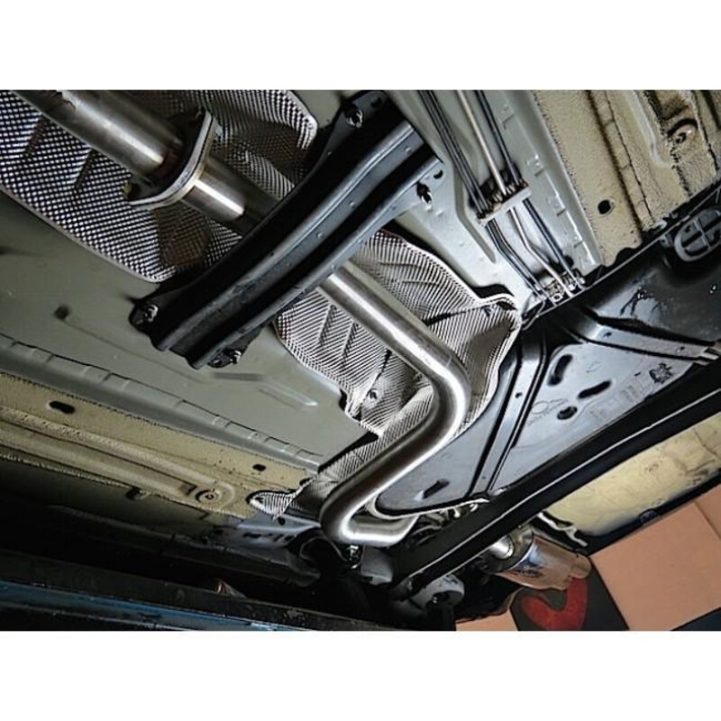Ligne d'Echappement "Catback" Cobra pour Ford Fiesta ST180 & 200 MK7 (Ø2.5")