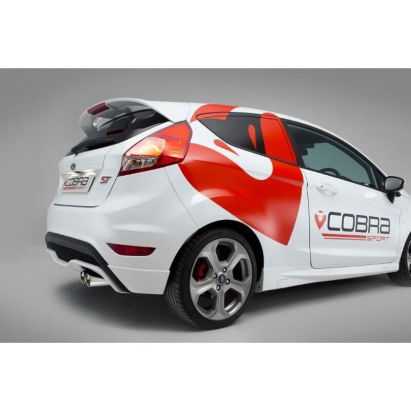 Ligne d'Echappement "Catback" Cobra pour Ford Fiesta ST180 & 200 MK7 (Ø2.5")