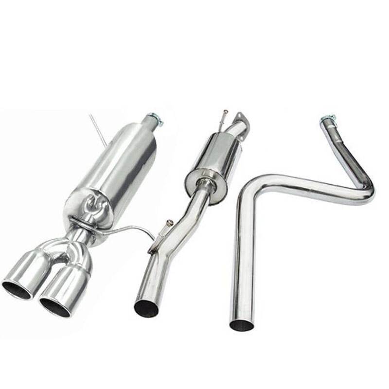 Ligne d'Echappement "Catback" Cobra pour Ford Fiesta 1.2, 1.4 & 1.6L MK7 (Zetec)