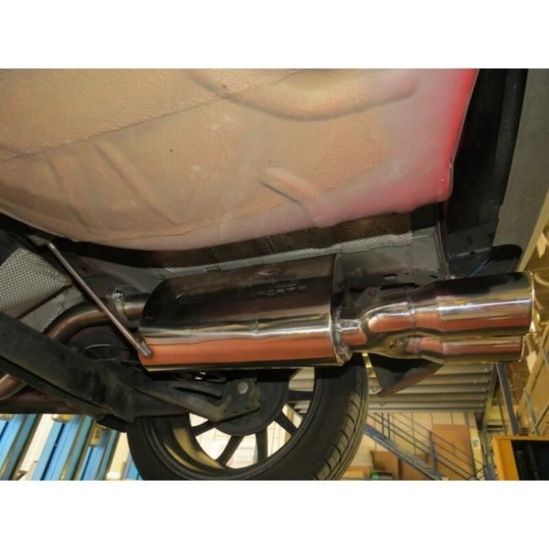 Ligne d'Echappement "Catback" Cobra pour Ford Fiesta 1.2, 1.4 & 1.6L MK7 (Zetec)