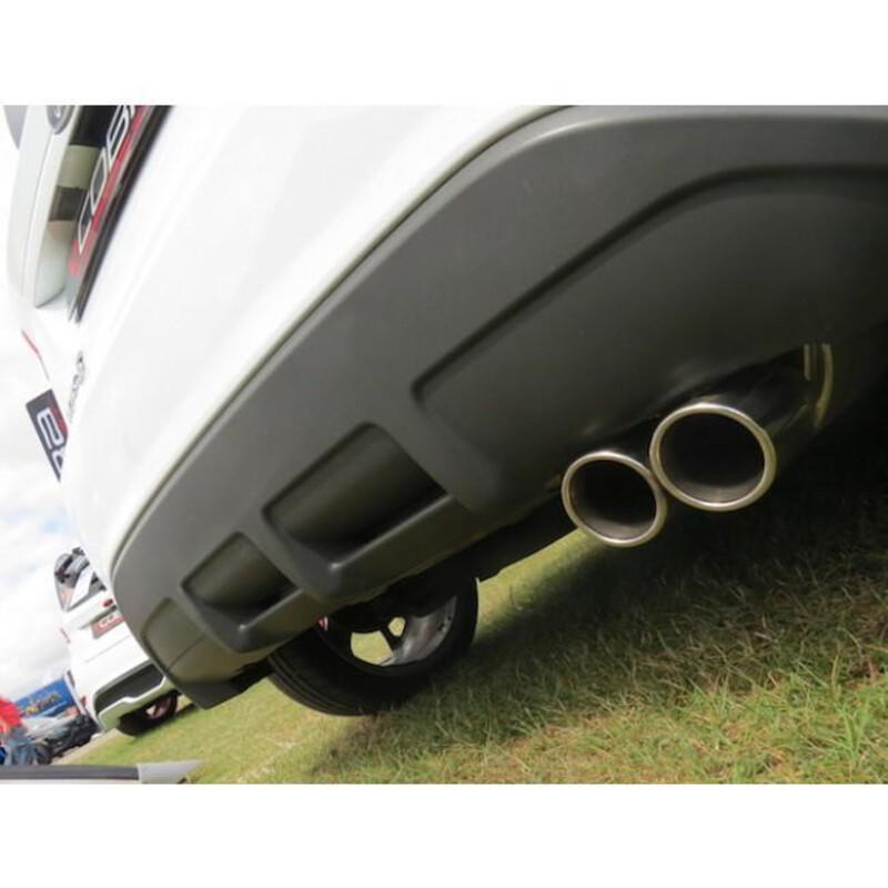 Ligne d'Echappement "Catback" Cobra pour Ford Fiesta 1.2, 1.4 & 1.6L MK7 (Zetec)