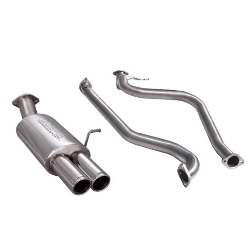 Ligne d'Echappement "Catback" Cobra pour Ford Fiesta 1.0L Ecoboost MK7 (Zetec)