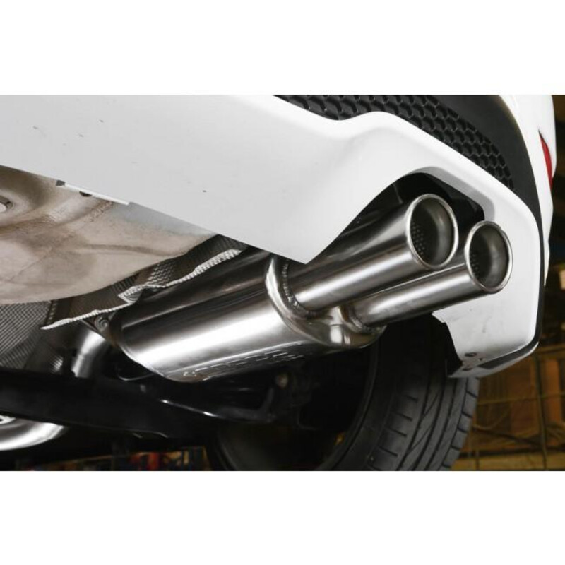 Ligne d'Echappement "Catback" Cobra pour Ford Fiesta ST180 & 200 MK7 (Ø3")