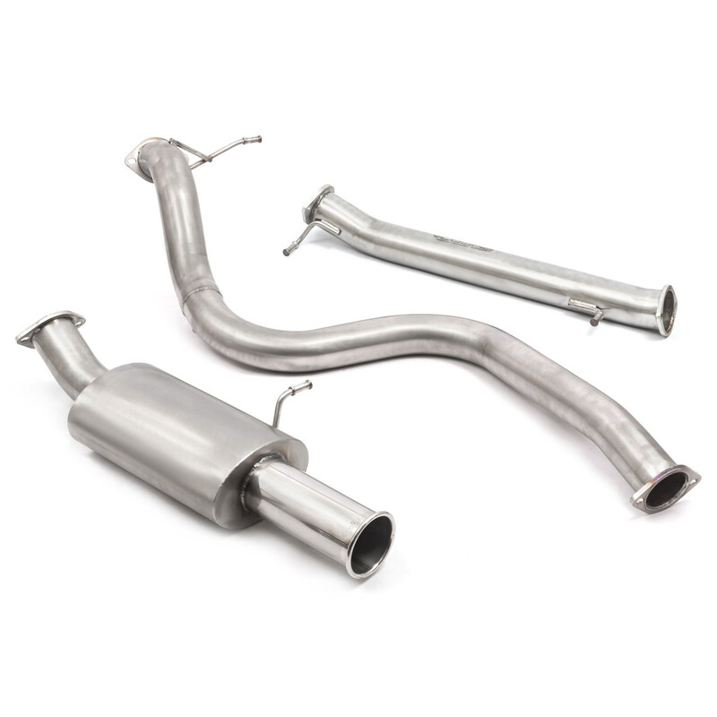 Ligne d'Echappement "Catback" Cobra pour Ford Fiesta ST180 & 200 MK7 (Ø3")
