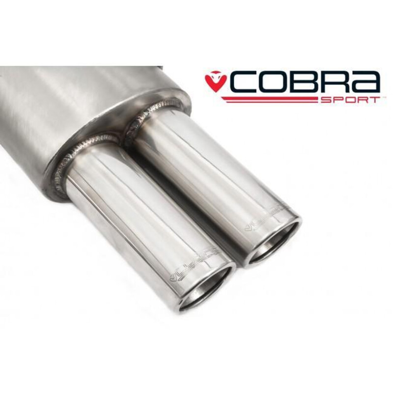 Ligne d'Echappement "Catback" Cobra pour Ford Fiesta ST180 & 200 MK7 (Ø3")