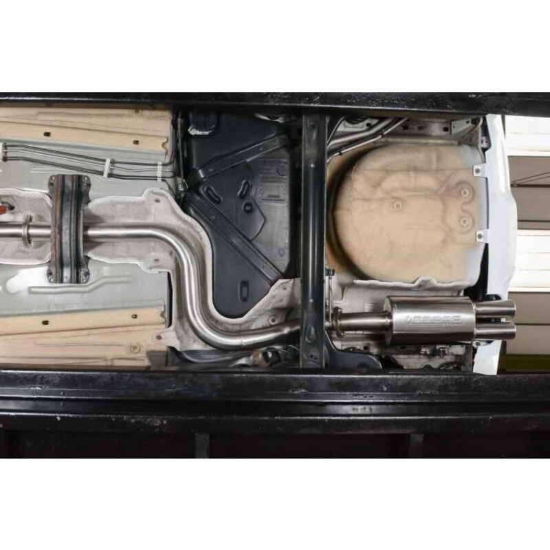 Ligne d'Echappement "Catback" Cobra pour Ford Fiesta ST180 & 200 MK7 (Ø3")