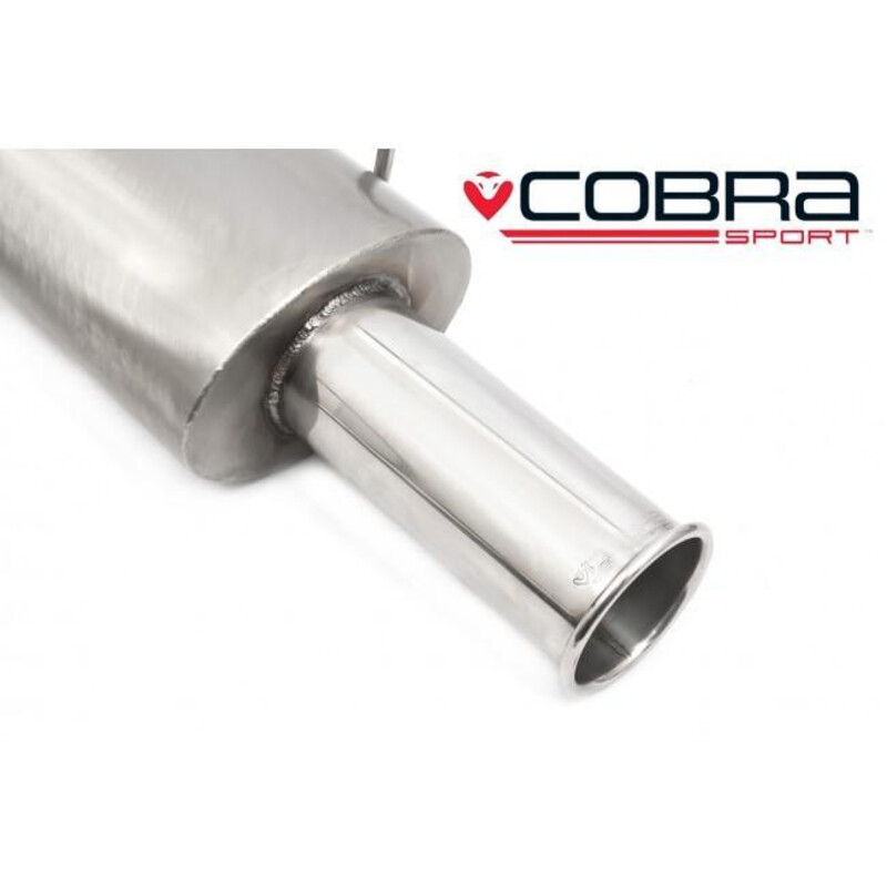 Ligne d'Echappement "Catback" Cobra pour Ford Fiesta ST180 & 200 MK7 (Ø3")