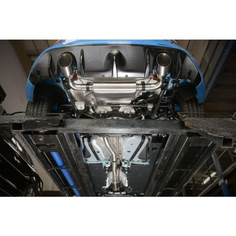 Ligne d'Echappement "Catback" Cobra pour Ford Focus RS MK3