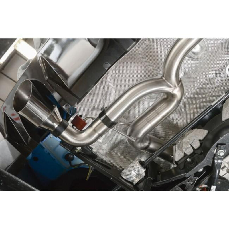 Ligne d'Echappement "Venom Box Delete" Cobra pour Ford Focus RS MK3