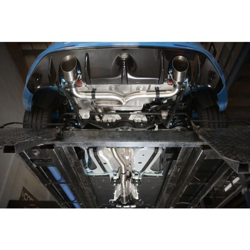 Ligne d'Echappement "Venom Box Delete" Cobra pour Ford Focus RS MK3