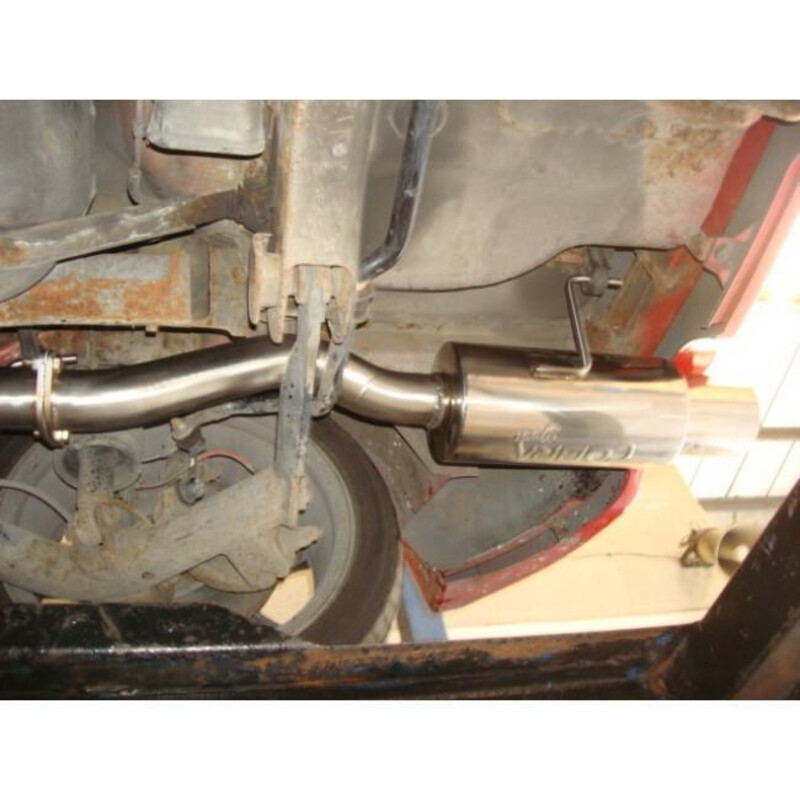 Ligne d'Echappement "Catback" Cobra pour Honda Civic Type R EP3 (01-06)