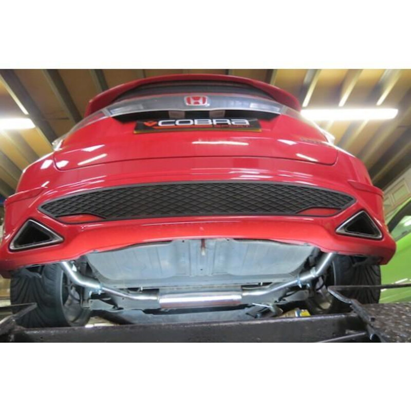 Ligne d'Echappement "Catback" Cobra pour Honda Civic Type R FN2 (07-11)