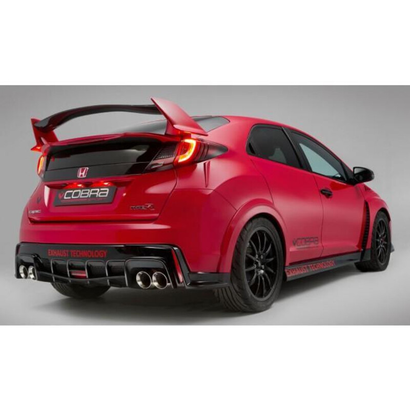 Ligne d'Echappement "Catback" Cobra pour Honda Civic Type R FK2 (15-17)
