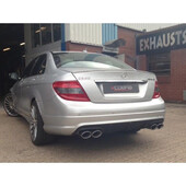 Silencieux "Style AMG" Cobra pour Mercedes C200, 220 & 250 Diesel W204 (07-14)