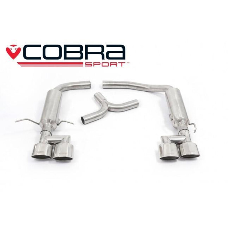 Silencieux "Style AMG" Cobra pour Mercedes C200, 220 & 250 Diesel W204 (07-14)